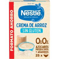 Papilla de arroz sin gluten NESTLÉ, caja 450 g