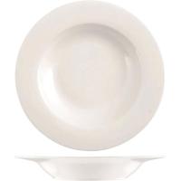 H&H Ala portzelanazko plater sakon zuria NBC 21 cm, 1 ale