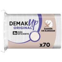 Discos algodón oval Original DEMAK'UP, paquete 70 uds