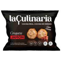 Croqueta jamón sin gluten, sin lactosa LA CULINARIA, bolsa 300 g Croqueta jamón sin gluten, sin lactosa LA CULINARIA, bolsa 300 g
