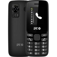 Teléfono móvil, sólo voz, batería 9 días, negro,Talk 2 Go SPC