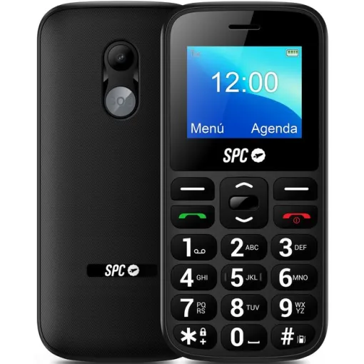 Telefono móvil solo voz negro, fortune 2 4G SPC