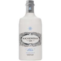 Ginebra Blanca MACARONESIAN, botella 70 cl