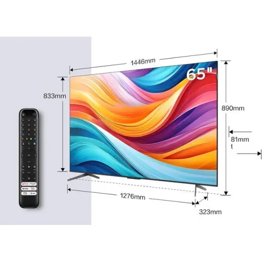 TV Qled 4K 65" Smart 65T7B TCL
