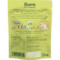 Piña y lima deshidratada BORN, bolsa 40 g