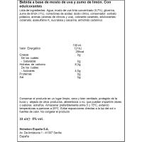 Tinto de verano con limón 0,0 LADRON VERANO, lata 33 cl