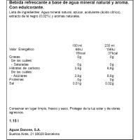 Te al limón FONT VELLA, botella 1,15 litros