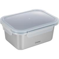 Hermético de acero rectangular 1600 ml CASTEY, 20x15x9 cm