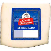 Queso semicurado mezcla GARCÍA BAQUERO, cuña 325 g