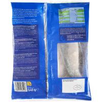 Filete de merluza con piel EROSKI, bolsa 540 g