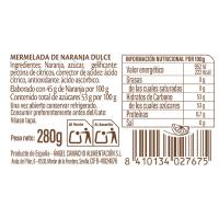 Mermelada de naranja dulce LA VIEJA FÁBRICA, frasco 280 g