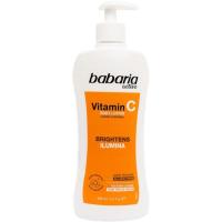 Loción corporal Vitamina C BABARIA, dosificador 400 ml