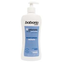Loción corporal Hyaluronic BABARIA, dosificador 400 ml