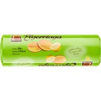 Galleta rellena con crema sabor limón ELGORRIAGA, paquete 300 g