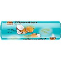Galleta rellena con crema sabor coco ELGORRIAGA, paquete 300 g
