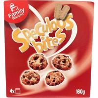 FAMILY BISCUIT speculoos zaporeko mini bites, kutxa 160 g