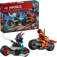 LEGO Ninjago Lasterketa Azkarra Kai Motorrean, gom. adina: +6 urte