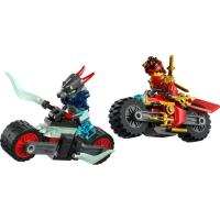 LEGO Ninjago Lasterketa Azkarra Kai Motorrean, gom. adina: +6 urte