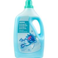 Detergente líquido frescor azul EROSKI, garrafa 50 dosis Detergente líquido frescor azul EROSKI, garrafa 50 dosis
