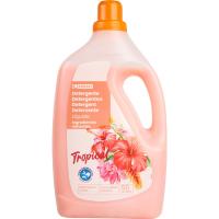 Detergente líquido tropical EROSKI, garrafa 50 dosis Detergente líquido tropical EROSKI, garrafa 50 dosis