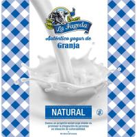 Yogur natural LA FAGEDA, pack 4x125 g