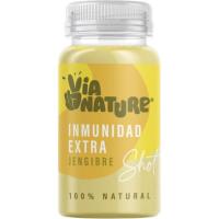 VIANATURE limoi, sagar eta jengibre zukua, botila 100 ml