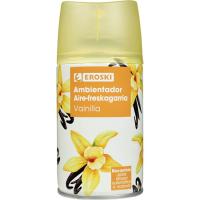 Ambientador automático vainilla EROSKI, recambio 250 ml Ambientador automático vainilla EROSKI, recambio 250 ml