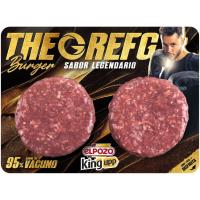 Hamburguesa de vacuno THE GREFG ELPOZO, bandeja 240 g
