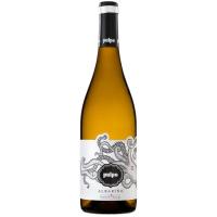 Vino Blanco Albariño DO Rías Baixas PULPO, botella 75 cl