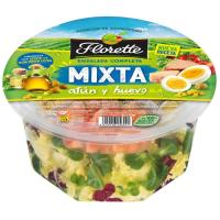 Ensalada completa mixta con huevo FLORETTE, bowl 260 g