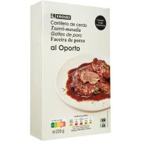Carrillera de cerdo al Oporto EROSKI, bandeja 220 g