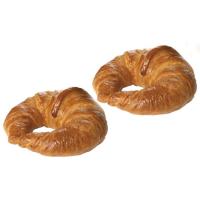 Croissant 24% mantequilla EROSKI, 2 uds