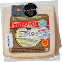 Queso ahumado D.O. Idiazabal BIZKOR, cuña aprox.