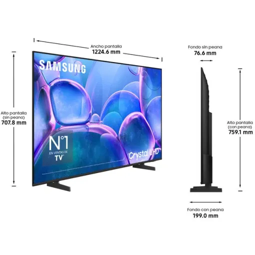 Tv Led 55" UHD 4K Smart TU55U7025F SAMSUNG