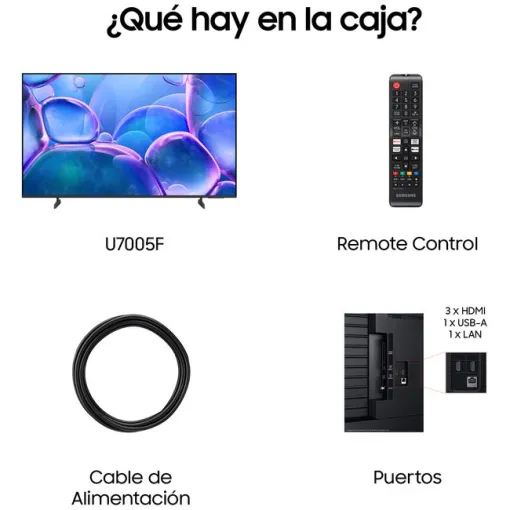 Tv Led 55" UHD 4K Smart TU55U7025F SAMSUNG