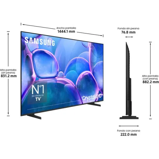 Tv Led 65" UHD 4K Smart TU65U7025F SAMSUNG