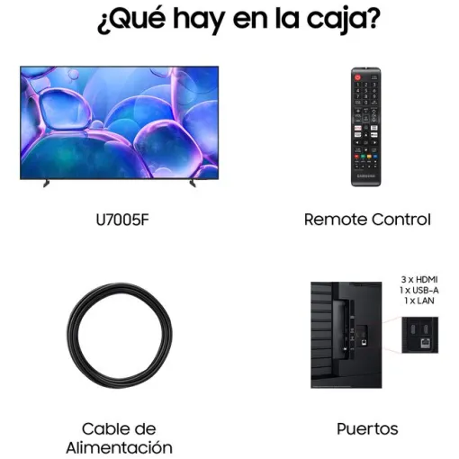 Tv Led 65" UHD 4K Smart TU65U7025F SAMSUNG