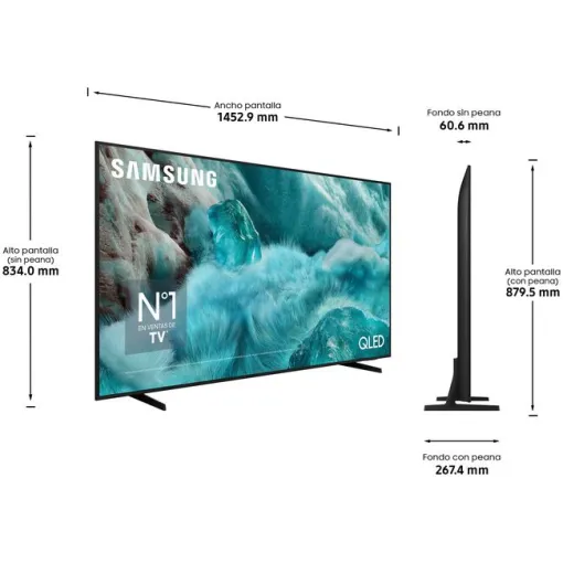 TV Qled 65" 4K Smart TQ65Q7FA SAMSUNG