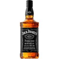 Whisky JACK DANIEL¿S TENNESSEE, botella 1 litro