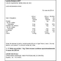 Leche entera CELTA, brik 1 litro