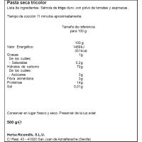 GAROFALO hiru koloretako casarecce-a, paketea 500 g