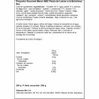 Pasta de letras a la boloñesa HIPP, tarrina 250 g