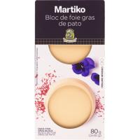 MARTIKO ahate foie gras blokea, sorta 2x40 g
