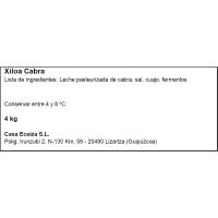 Queso de cabra Xiloa AGOUR, al corte, compra mínima 250 g