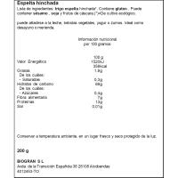 ECOCESTA bio espelta puztuaren garia, poltsa 200 g