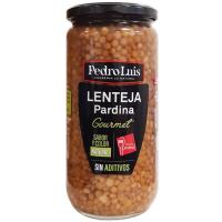 Lenteja pardina PEDRO LUIS, frasco 500 g