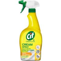 Limpiador en crema olor limón CIF, pistola 650 ml