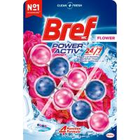 Colgador de WC Poder activ floral BREF, pack 2 uds