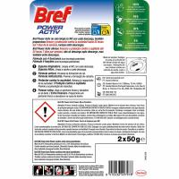 Colgador de WC Poder activ floral BREF, pack 2 uds