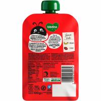 BLEDINA platano eta marrubi poltsatxoa, doypack-a 100 g